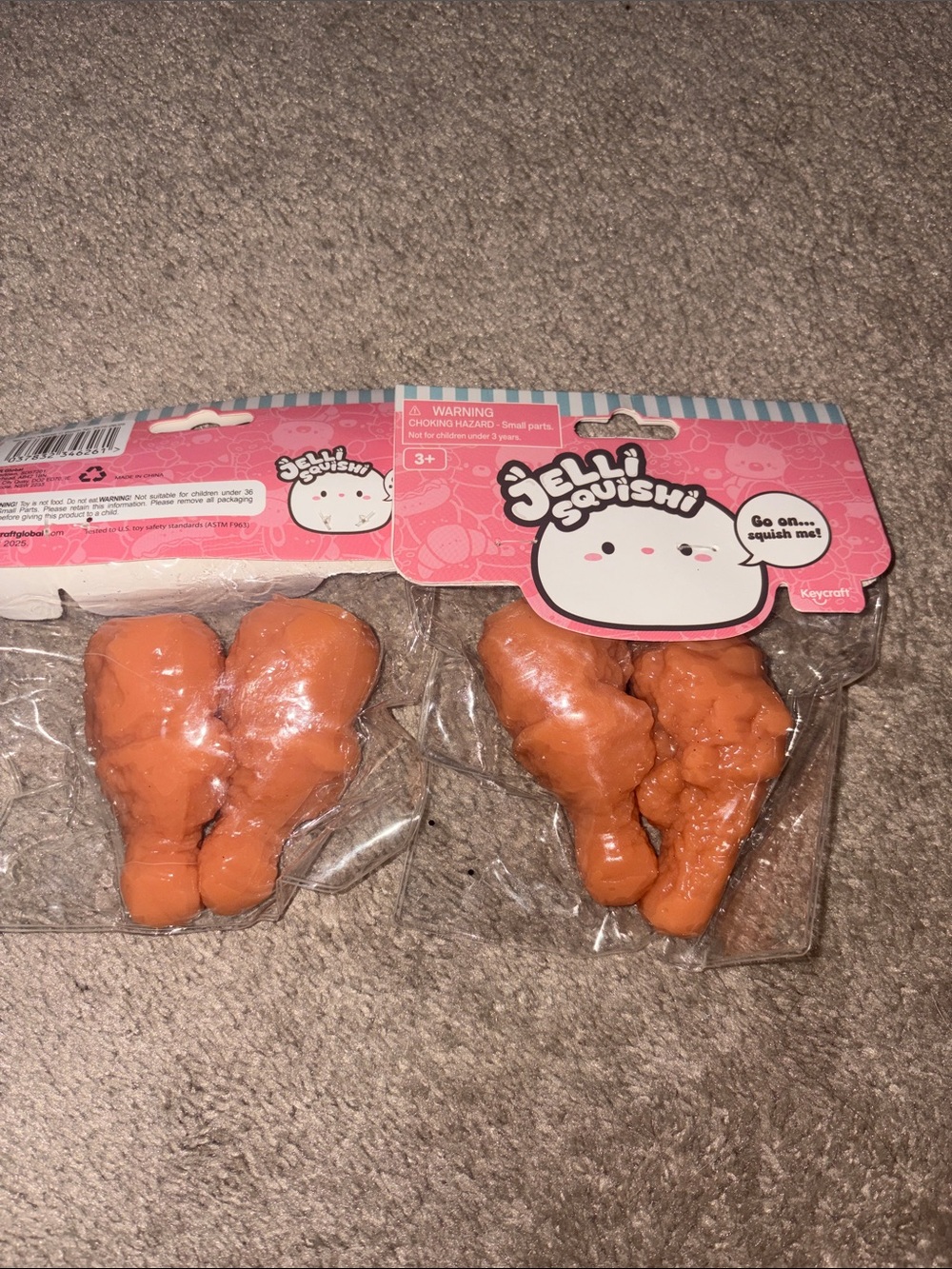 Jelli Squishi Fried Chicken- 2 packs
